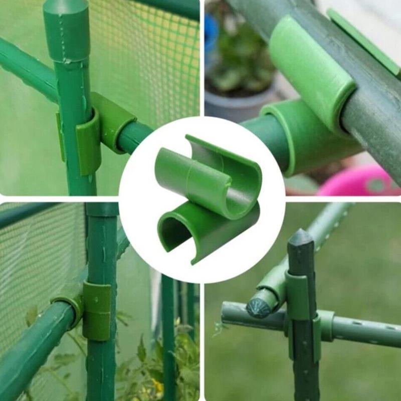 Plant Trellis Connector Clips - 16 mm Rod, Pack of 24 - view 5