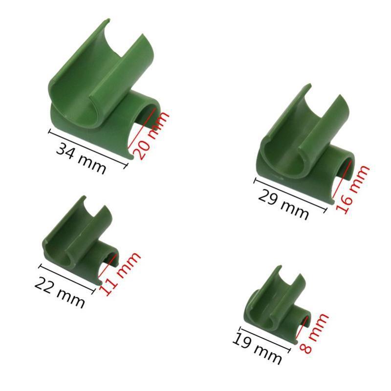 Plant Trellis Connector Clips - 20 mm Rod, Pack of 24 - view 4