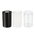 Plastic 35mm Film Canister Storage Tubes 33 x 53 mm, Pack of 20 - Black - view 3