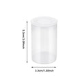 Plastic 35mm Film Canister Storage Tubes 33 x 53 mm, Pack of 20 - Black - view 4