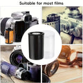 Plastic 35mm Film Canister Storage Tubes 33 x 53 mm, Pack of 20 - Black - view 5