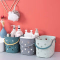 Plastic Bathroom Storage Basket Set with Heart Cutouts, Pack of 4 - view 4