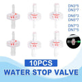 Plastic Check Valve for Water and Air Lines, Pack of 10 - 5 mm to 3 mm Ends - view 2
