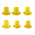 Plastic Chicken Feeder - 4 kg Size, 28.5 x 23 cm - view 3