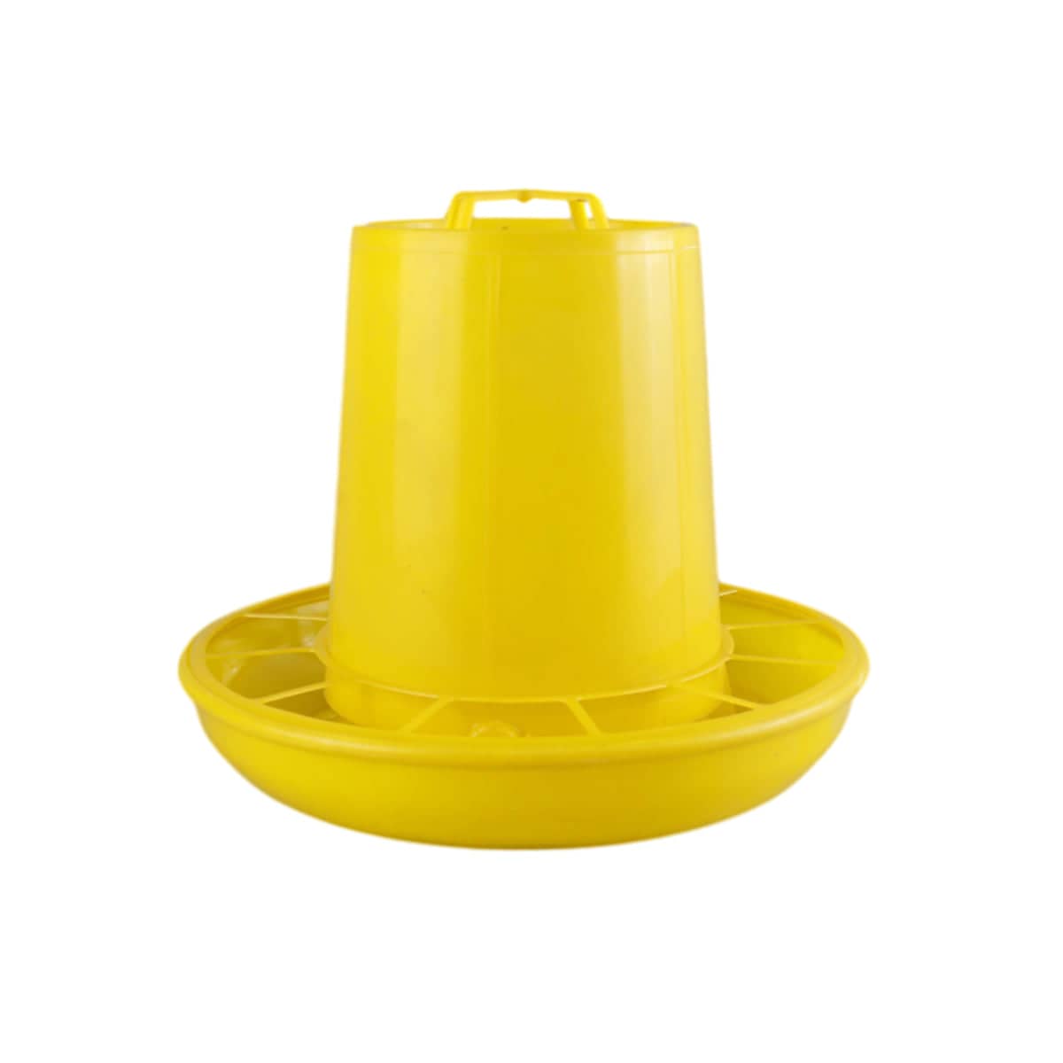 Plastic Chicken Feeder - 6 kg Size, 33 x 29.5 cm
