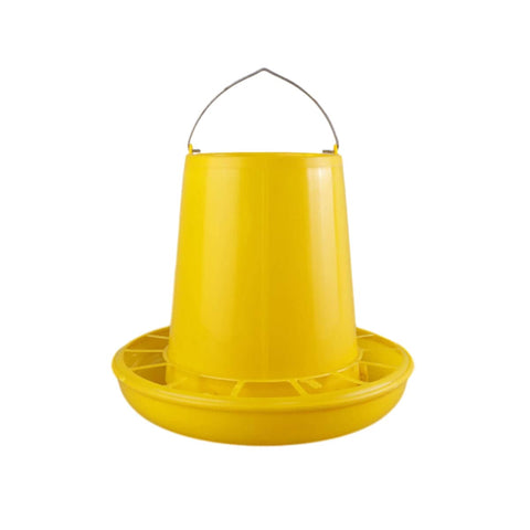 Plastic Chicken Feeder - 8 kg Size, 35 x 30 cm
