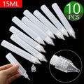 Plastic Dropper Bottles 15 ml Needle Tip, Pack of 10