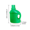 Plastic Fertilizer Bottles - 500 ml, 50 Pack, Green - view 3