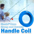 Plastic Fishing Line Coil Reel Spool for Angling, Blue
