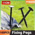 Plastic Ground Pegs for Weed Mat and Turf, 11 cm - Pack of 100 - view 2