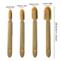 Plastic Grout Squeegee and Caulk Applicator Spatula Set for Home, Pack of 4 - view 3