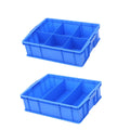 Plastic Hardware Storage Box, 59 x 38 x 14.5 cm - 3 Compartments - view 3
