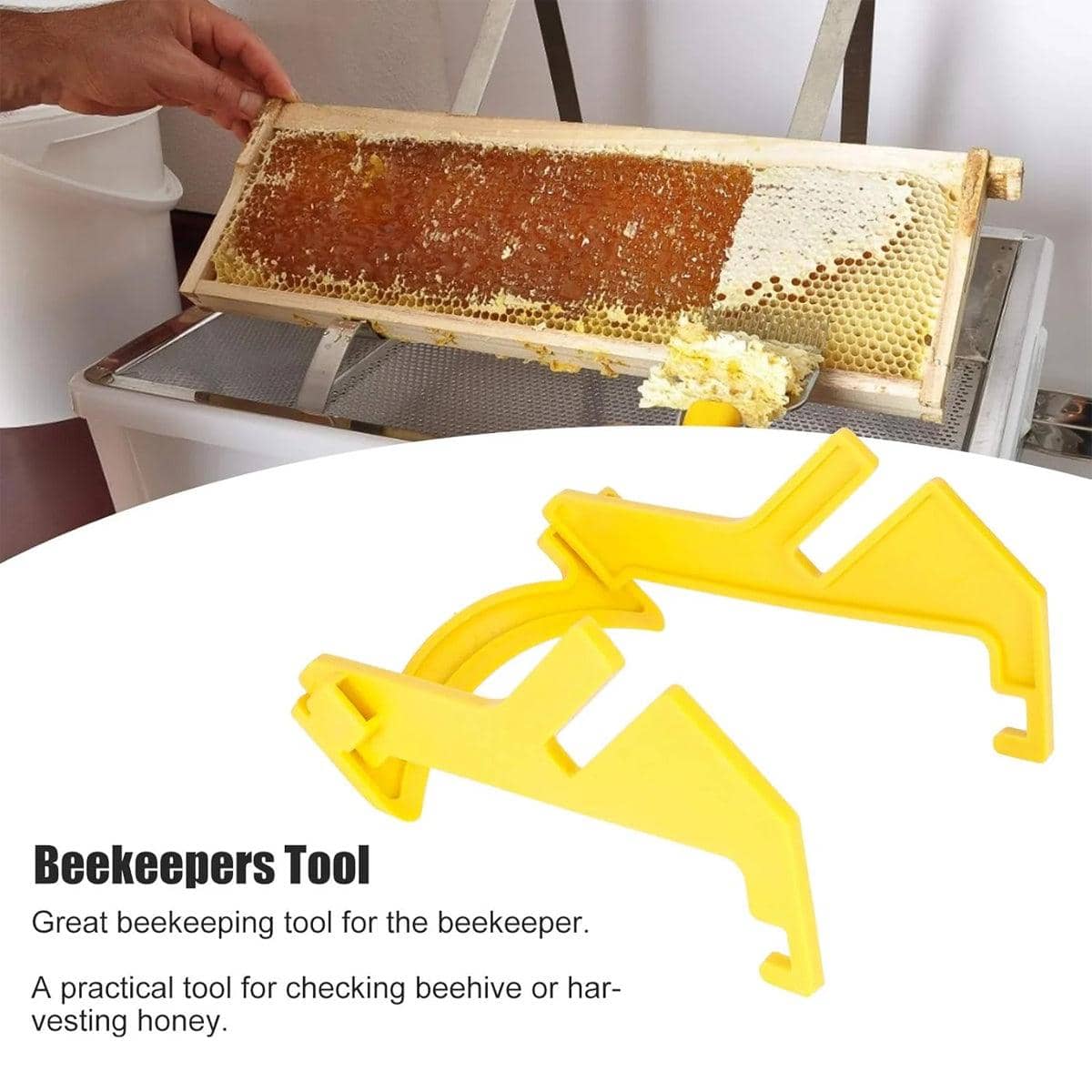 Plastic Honey Bucket Holder for Beekeeping Extraction - view 5