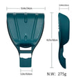 Plastic Leaf Grabber Garden Rake for Leaves and Lawn Debris, Single Piece - view 3