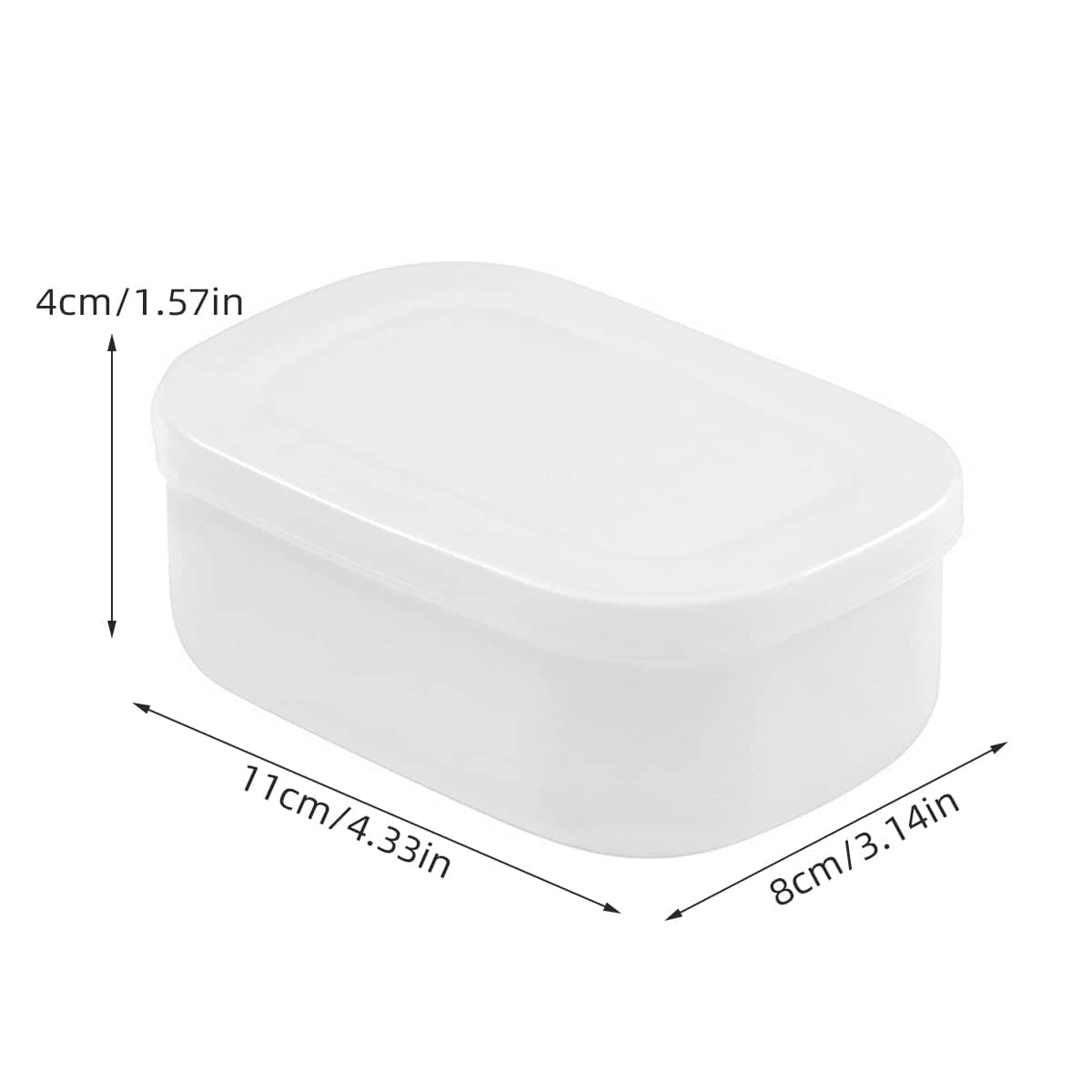 Plastic Meal Prep Storage Box with Lid for Rice - Pack of 200 - view 3