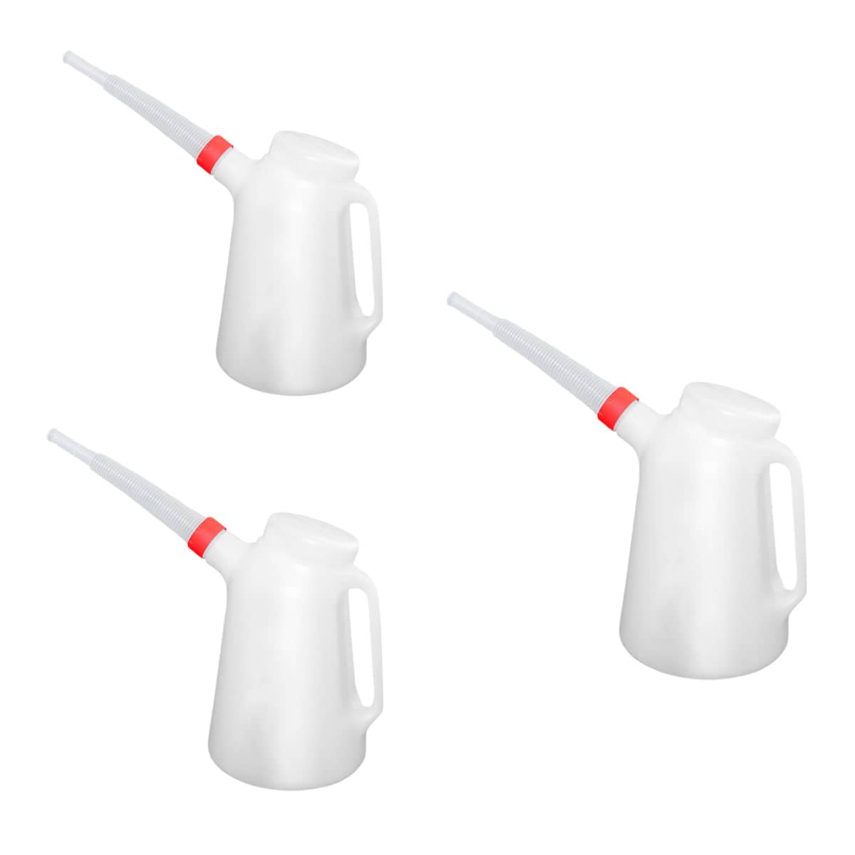 Plastic Oil Pot with Scale and Long Flexible Spout - 3L - view 3