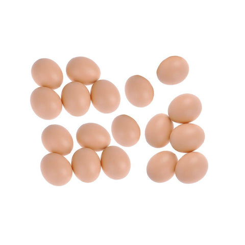 Plastic Painting Eggs for DIY Craft - Pack of 18