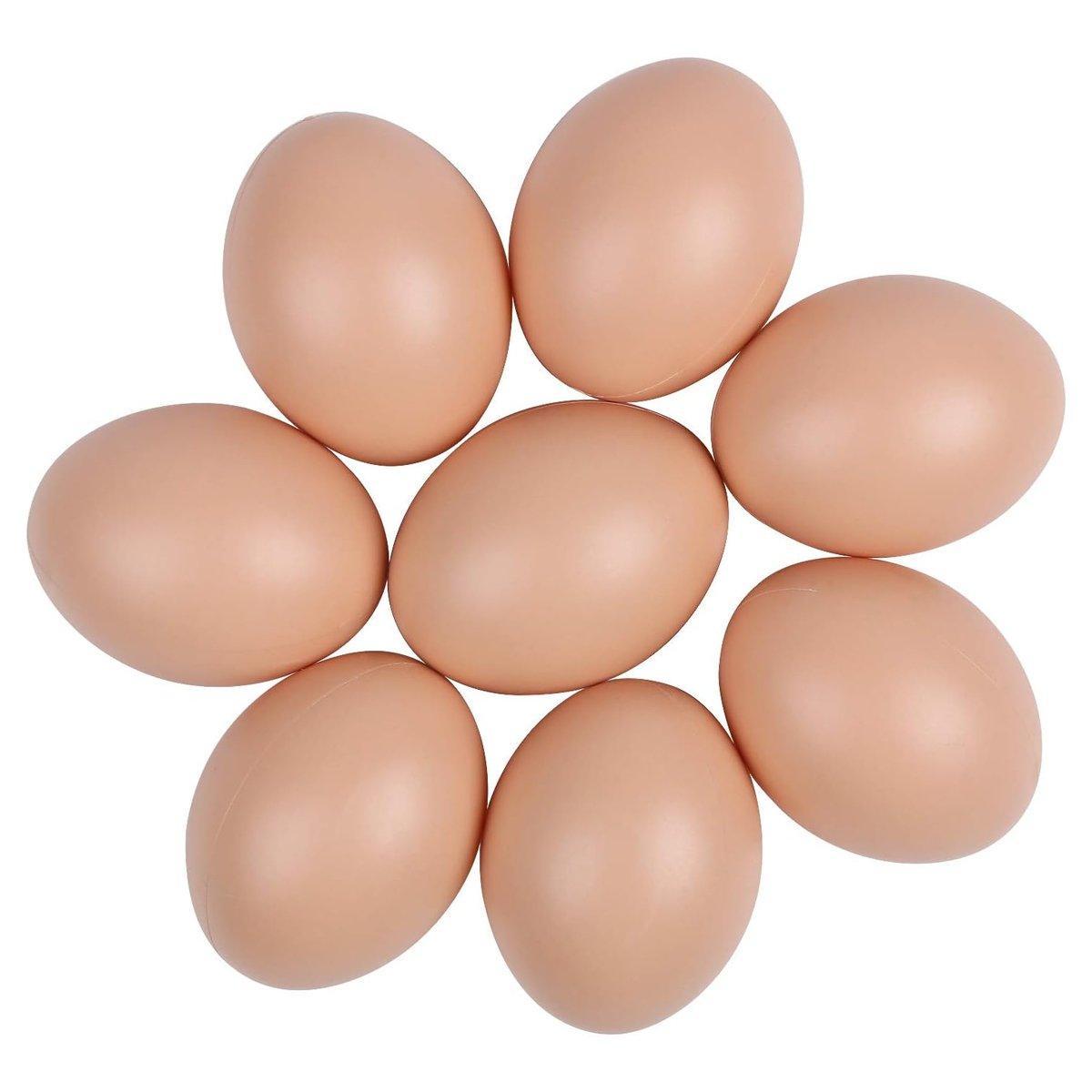 Plastic Painting Eggs for DIY Craft - Pack of 6 - view 3