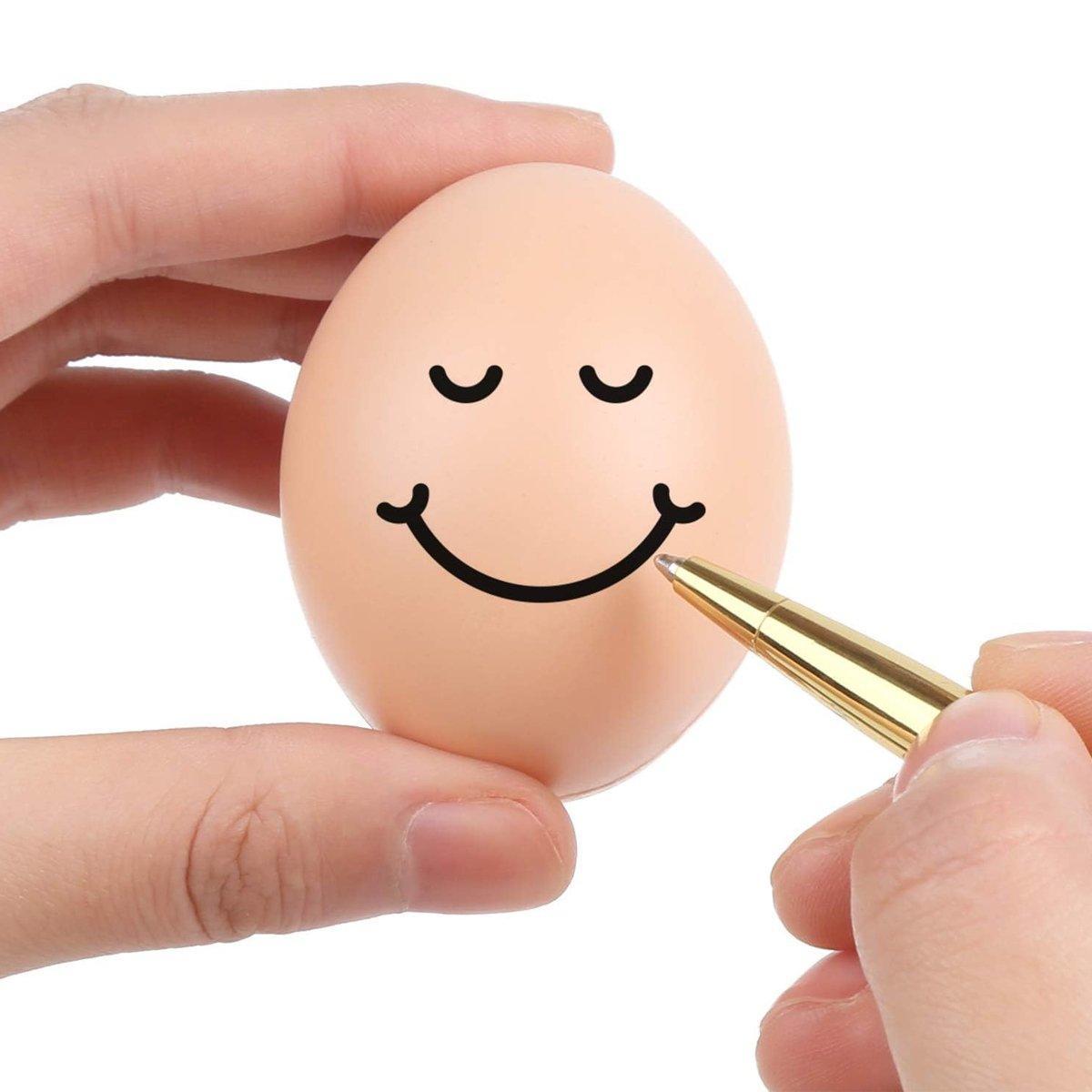 Plastic Painting Eggs for DIY Craft - Pack of 6 - view 6