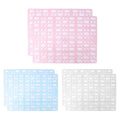 Plastic Rabbit and Guinea Pig Cage Foot Mat, Pack of 2 - White - view 3
