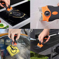 Plastic Razor Blade Adhesive Scraper for Paint, Glue and Sticker Removal - view 4