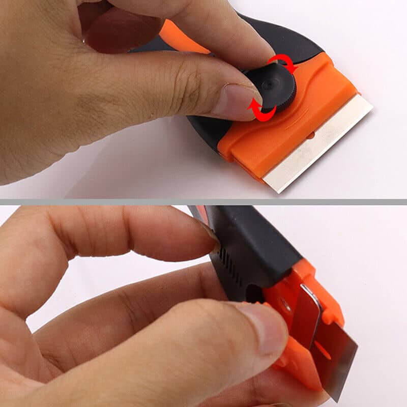 Plastic Razor Blade Adhesive Scraper for Paint, Glue and Sticker Removal - view 5