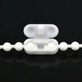 Plastic Roller Blind Chain Connector Joiner - White, Pack of 30 - view 4