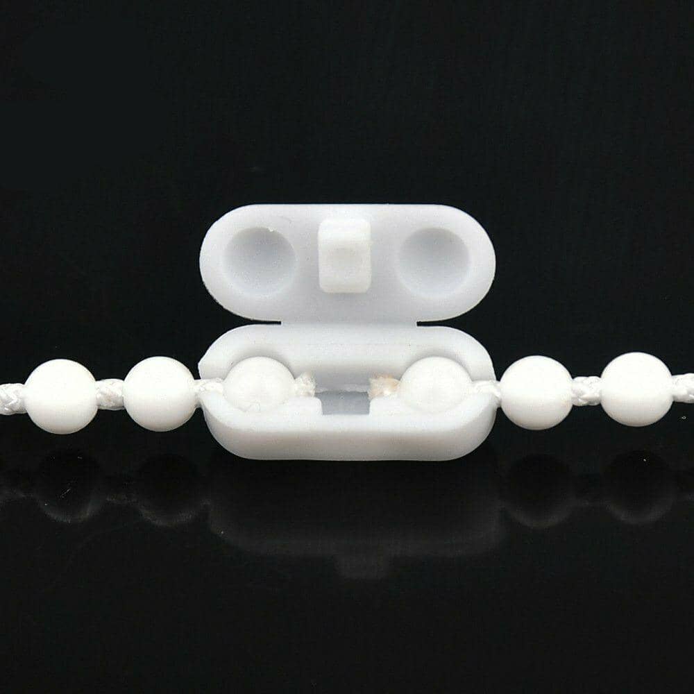 Plastic Roller Blind Chain Connector Joiner - White, Pack of 30 - view 4