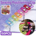 Plastic Sewing Clips Pack of 150, Patchwork and Quilting Hand Positioning Clips