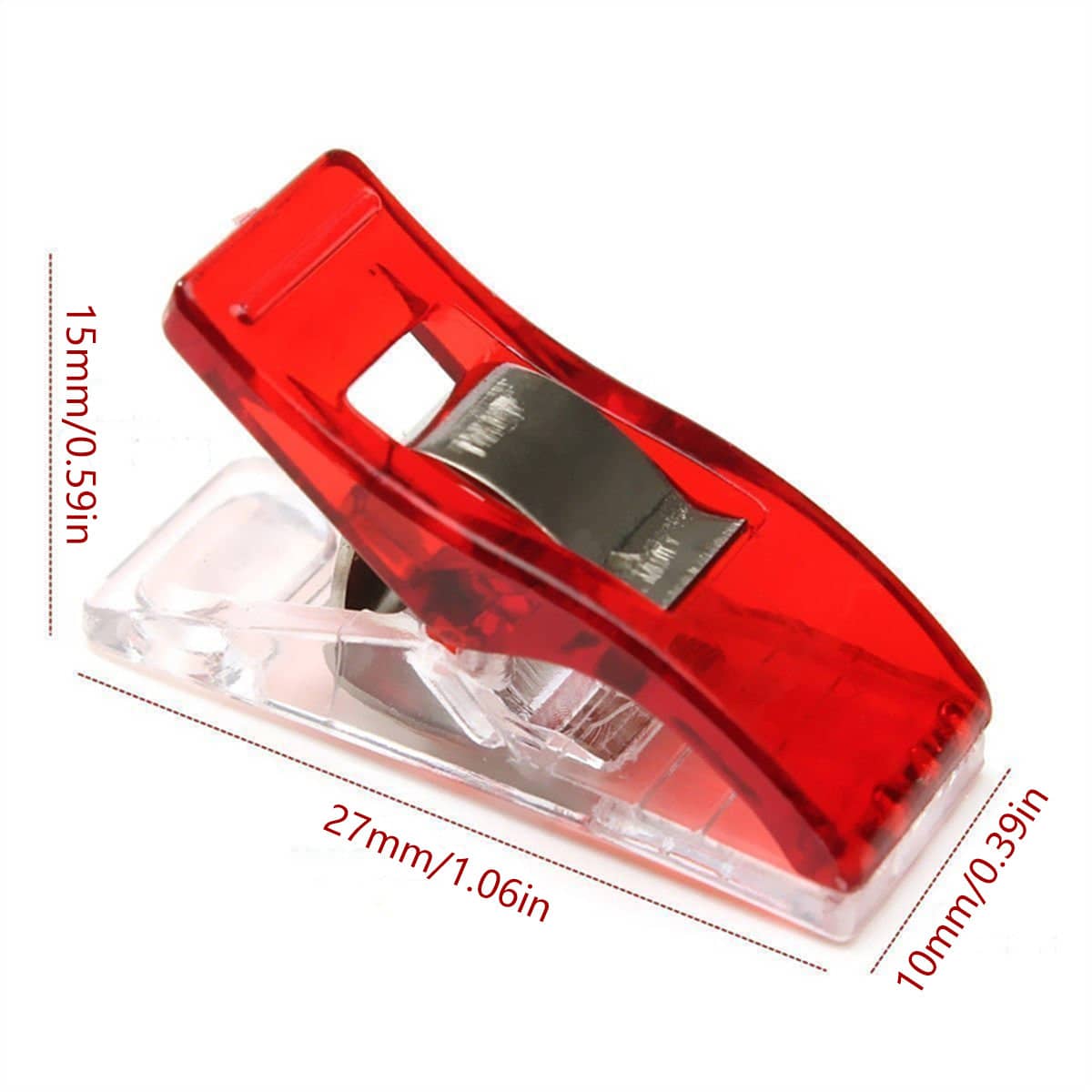 Plastic Sewing Clips Pack of 150, Patchwork and Quilting Hand Positioning Clips - view 3