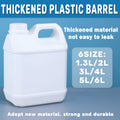 Plastic Square Storage Bucket Flat Pot for Home and Garden - 6 L (316 x 190 x 145 mm) - view 2