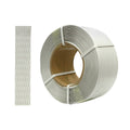 Plastic Steel Strapping Band - White, 1.2cm Wide, 65kg Tensile, 1 Roll