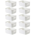 Plastic Storage Baskets with Handles, Pack of 10 - view 2