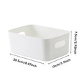 Plastic Storage Baskets with Handles, Pack of 10 - view 3