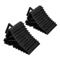 Plastic Wheel Chocks for Cars and Caravans - Pack of 2