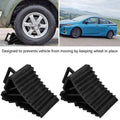 Plastic Wheel Chocks with Grooved Tyre Grip - Pack of 4 - view 4