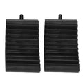 Plastic Wheel Chocks with Grooved Tyre Grip - Pack of 4 - view 5