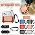 Plated TPU Protective Case for AirPods 3 - Black - view 2