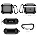 Plated TPU Protective Case for AirPods 3 - Green - view 5