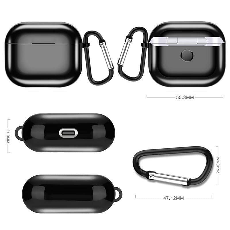 Plated TPU Protective Case for AirPods 3 - Green - view 5