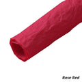 Pleated Flower Wrapping Paper for Bouquets, 10 Sheets (53 x 53 cm) - Rose Red