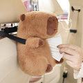 Plush Capybara Tissue Box for Car and Home Decorative Tissue Holder Organiser - view 5