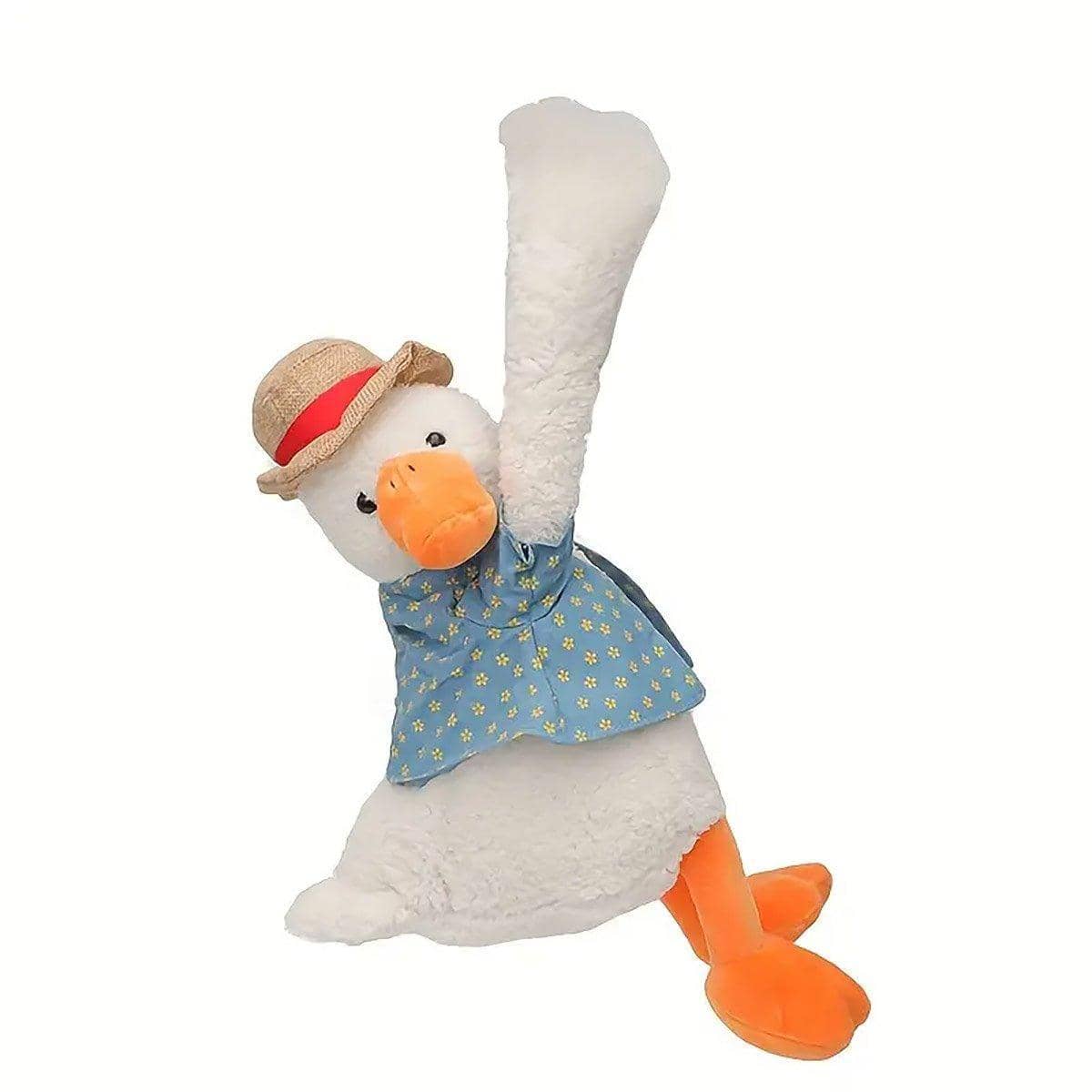 Plush Duck Car Tissue Box Holder for Headrest and Home - view 2
