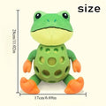 Plush Frog Squeaky Chew Toy for Dogs and Cats - view 3