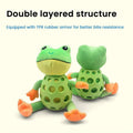 Plush Frog Squeaky Chew Toy for Dogs and Cats - view 5