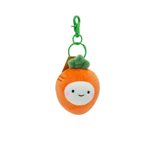 Plush Fruit and Vegetable Keychain Key Ring Bag Charm - Number 3