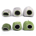 Plush Guinea Pig and Hamster House, Pet Hideout - Green Dome - view 3
