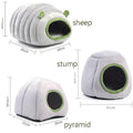 Plush Guinea Pig and Hamster House, Pet Hideout - Green Dome - view 4