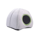 Plush Guinea Pig and Hamster House, Pet Hideout - Grey Dome