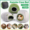 Plush Guinea Pig and Hamster House, Pet Hideout - Grey Dome - view 2